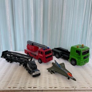 Bundle of Four Toy Vehicles